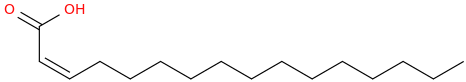 2 hexadecenoic acid, (2z) 